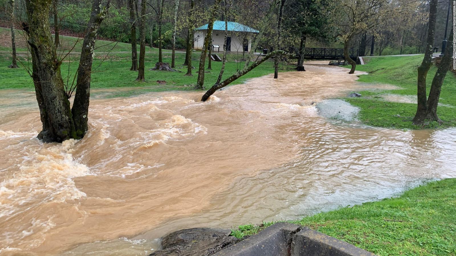 Nashville flash flood Six dead and dozens of homes and businesses