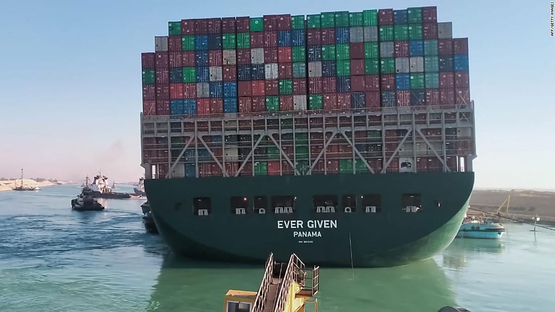 The container ship that has been stuck in the Suez Canal for almost a week has been fully dislodged and is currently floating free