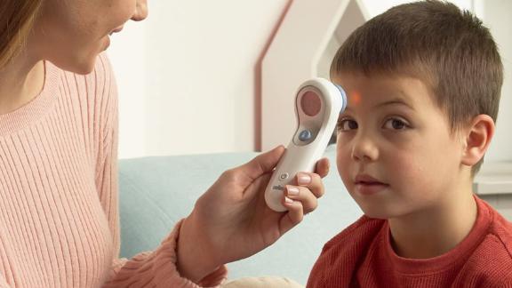 Braun digital non-contact forehead thermometer