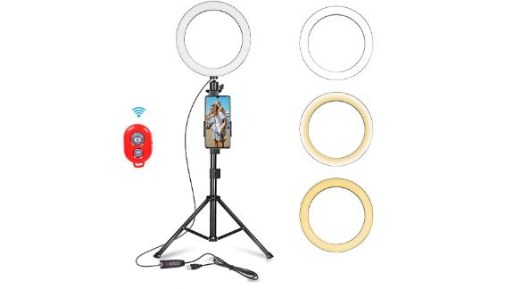 Emart 10 inch selfie ring light