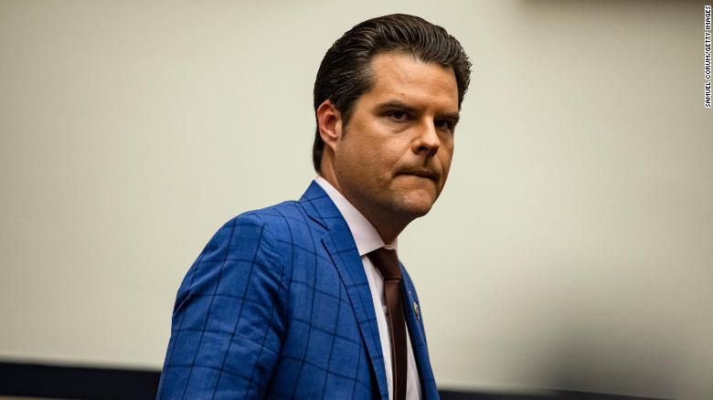 Man tied to Matt Gaetz’s extortion allegation says lawmaker is ‘trying to direct attention from himself’