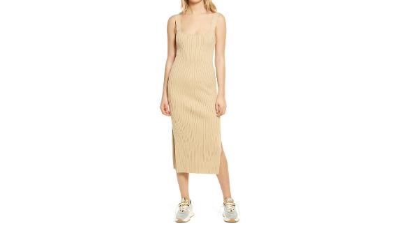 Wayf Gillian Ribbed Tank Dress