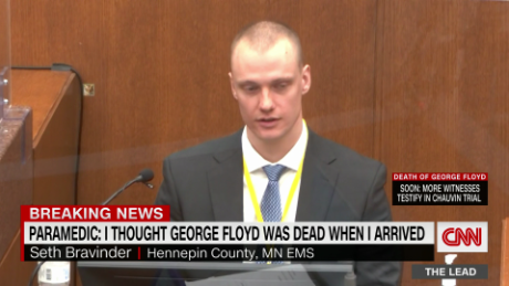 Paramedic: Even from a distance I could tell George Floyd was not breathing even though cops remained on top of him 
