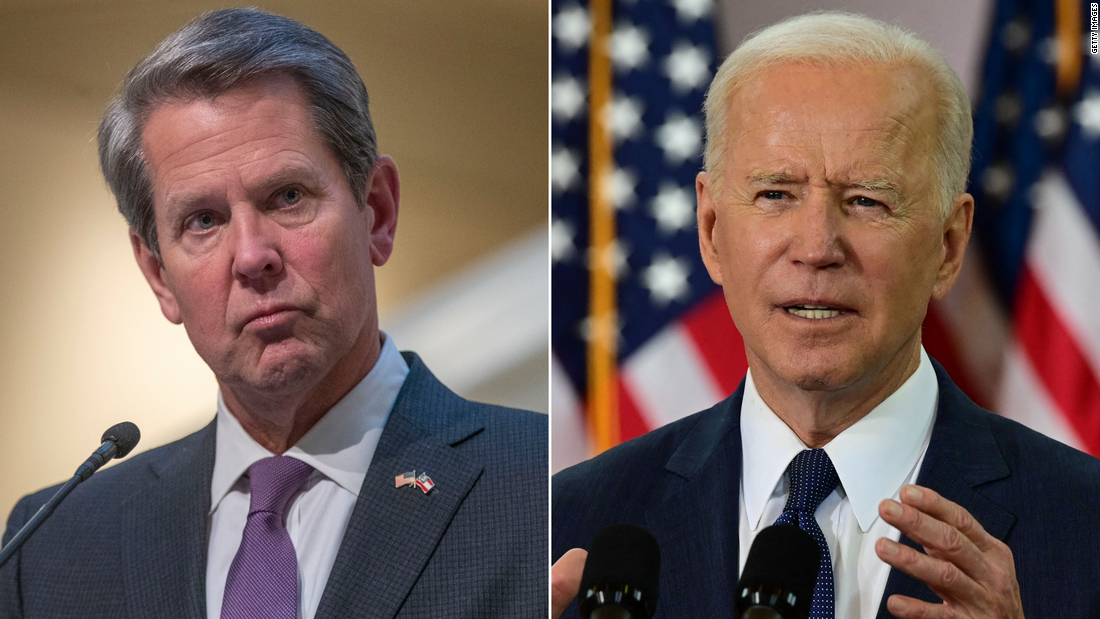 Fact check: Biden and Kemp misleadingly describe parts of Georgia election law