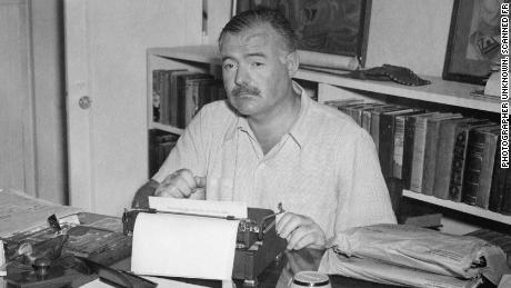 Ernest Hemingway, in an undated photo taken in Cuba.