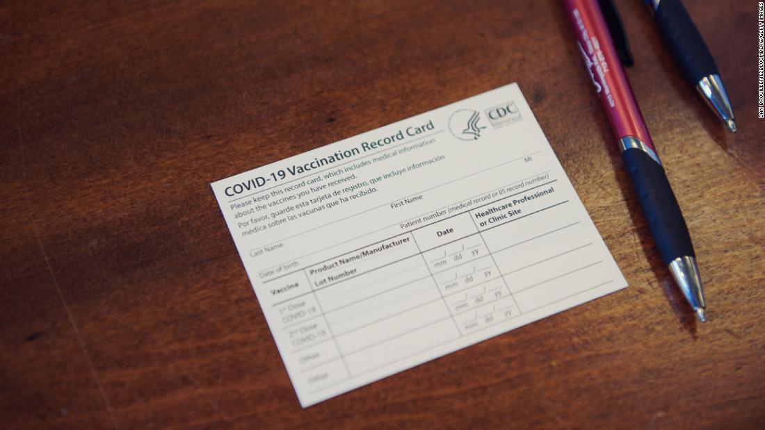 You should think twice before laminating your vaccine card