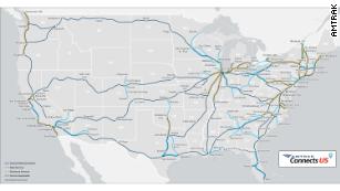 Amtrak Trip Planning Map Amtrak Dreams Big After Biden's Infrastructure Push - Cnn