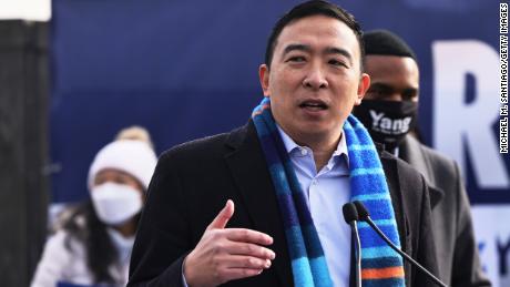 Andrew Yang, for now, has emerged as a favorite in the Democratic mayoral primary. 