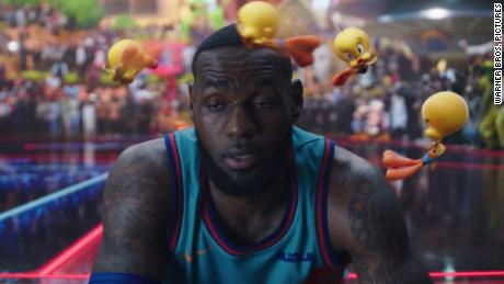 LeBron James battles for his son in &#39;Space Jam: A New Legacy.&quot;