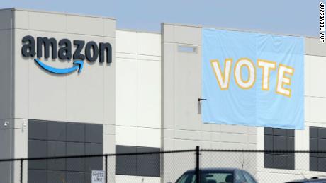 Amazon union election results should be set aside, union argues to labor board