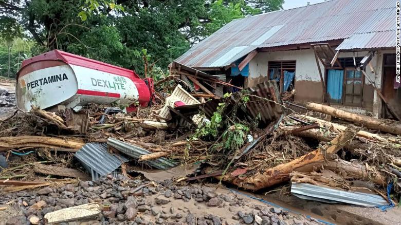 Floods, landslides, kill dozens in Indonesia and East Timor