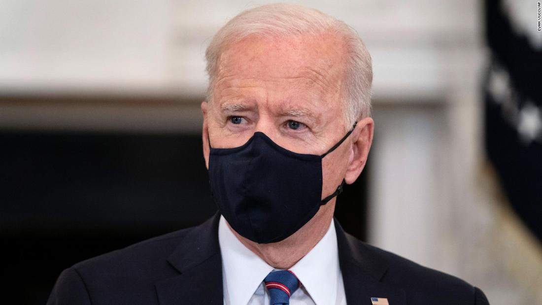 Biden is expected to announce that he is changing the deadline for all US adults to be eligible for Covid’s vaccine for April 19.