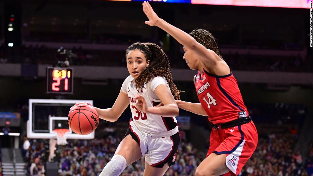 Stanford outlasts Arizona for its first women's basketball national championship since 1992