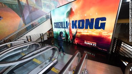 Movie theater stocks are roaring thanks to &#39;Godzilla vs. Kong&#39;