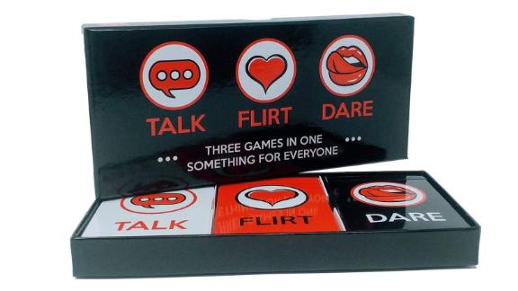 Talk, Flirt, Dare! Fun and Romantic Game for Couples