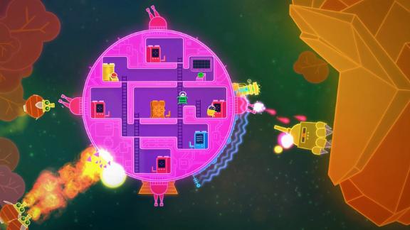 Lovers in a Dangerous Spacetime