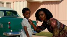 (From left) Melody Hurd and Deborah Ayorinde are shown in the Amazon series &quot;Them.&quot; 