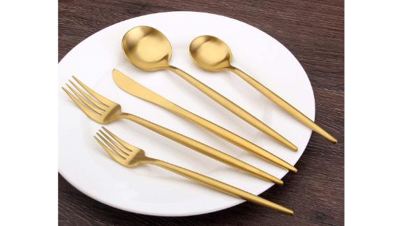 Sharecook Matte Silverware Set, set of 20