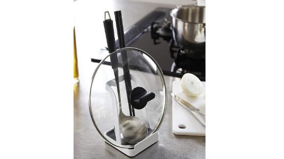 Yamazaki Home Tower Pan Holder Lid Stand