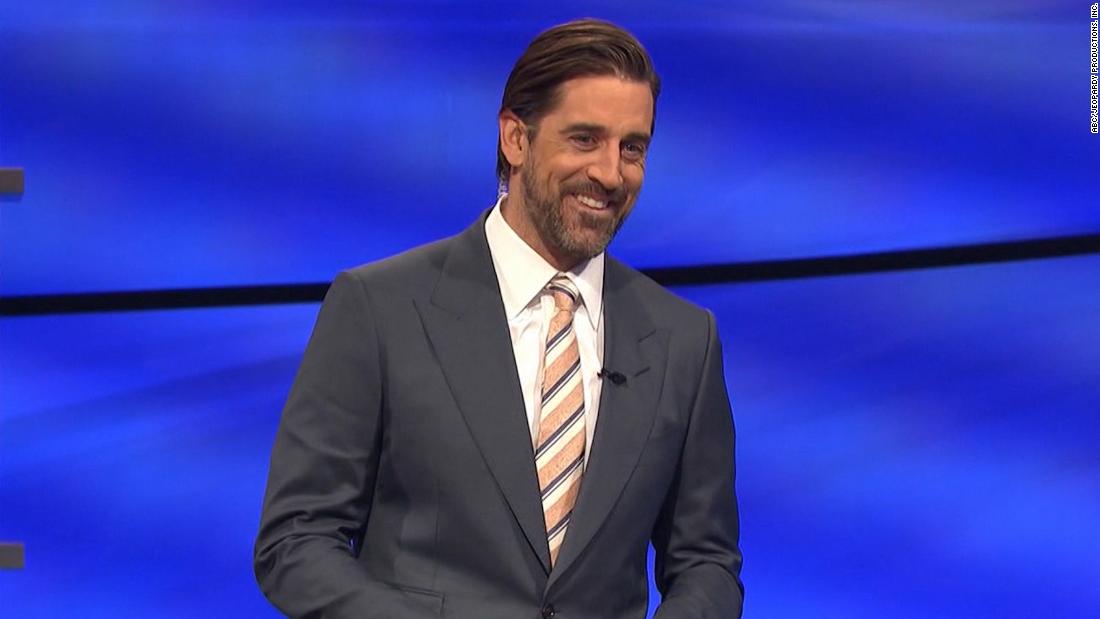 Aaron Rodgers laughs off hilarious answer on 'Jeopardy!'