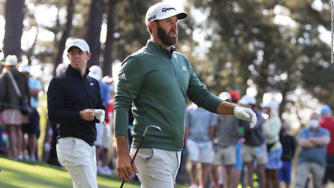 Dustin Johnson to serve pigs in a blankets, filet mignon at Masters Champions Dinner