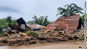 Rescuers hunt for survivors after cyclone wreaks havoc in Indonesia