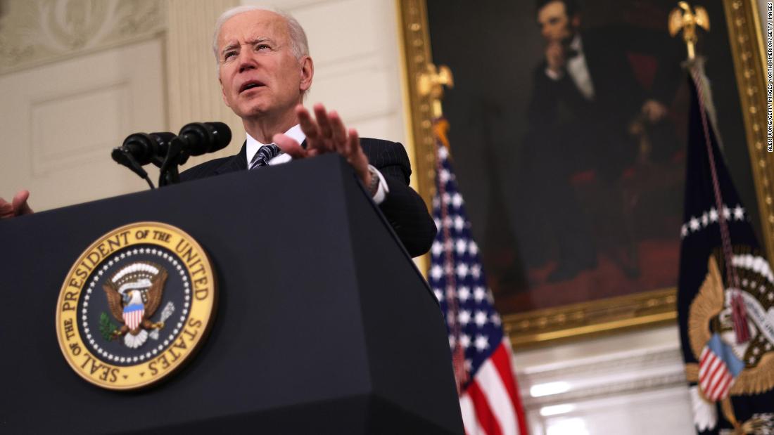 'Smarten up': Biden admonishes states' restrictive voting laws - CNN Video