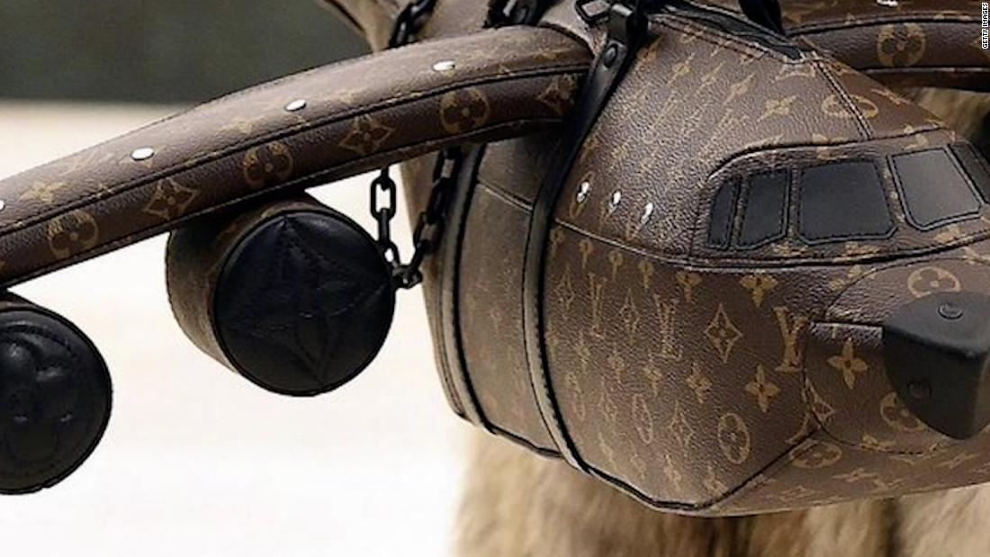 Louis vuittons luxury airplane shaped bag actually costs more than