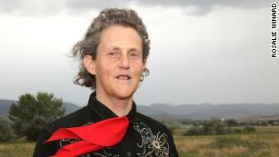 Temple Grandin is a renowned animal behavior expert and professor at Colorado State University.