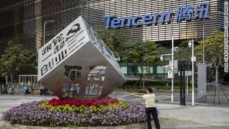 $15 billion of Tencent stock sold in one trade