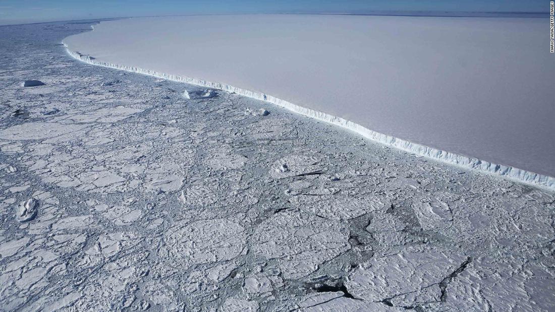 A third of the Antarctic ice shelf could collapse as our planet warms