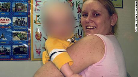 Wiradjuri woman Rebecca Maher died in a police cell from &quot;mixed drug toxicity&quot; in New South Wales, Australia, in 2016. A minor in the photo has been blurred by CNN to protect their identity.