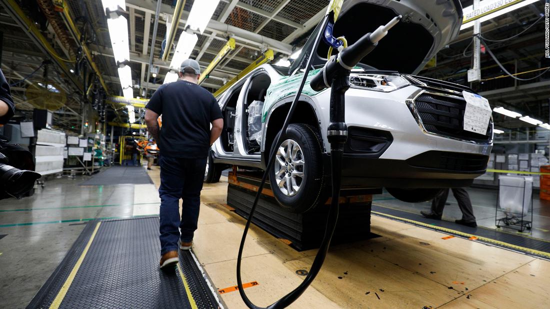 GM car prices surge as more plants close during the chip shortage