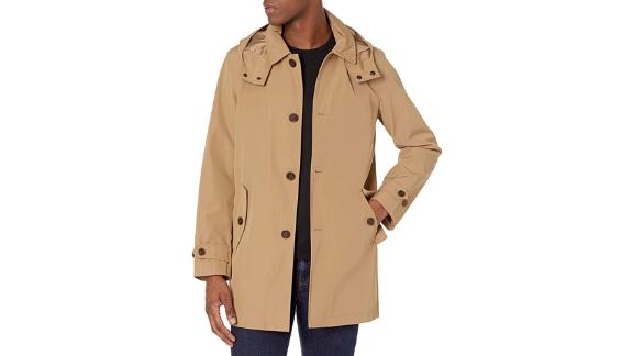 Tommy Hifiger Hooded Rain Trench Jacket