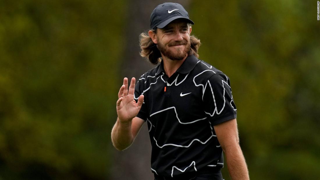 The Masters: Tommy Fleetwood hits a memorable hole