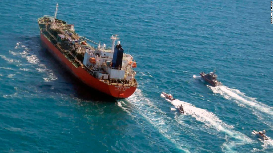 Hankuk Chemi: Iran seizes South Korean tanker