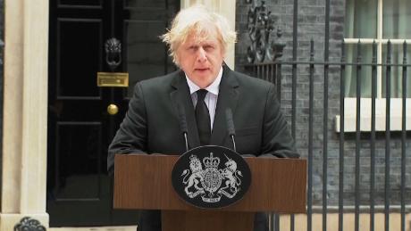 Boris Johnson gives statement at Downing Street