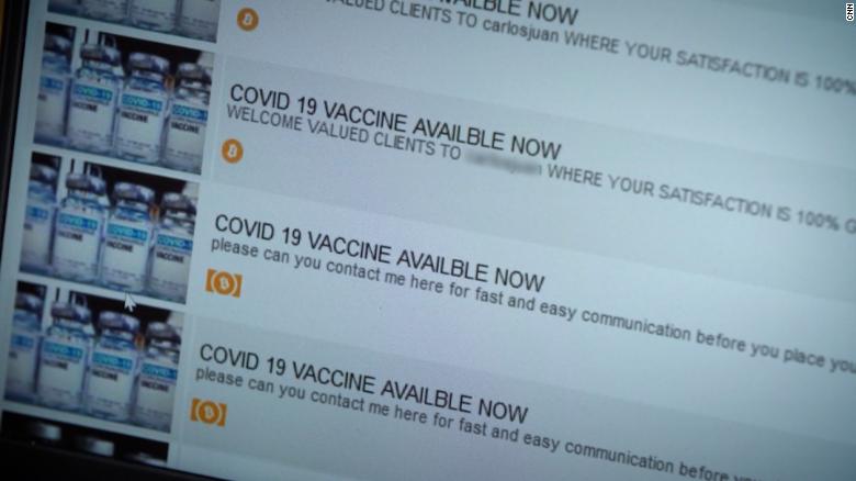 The truth behind Covid-19 vaccines for sale on the dark web