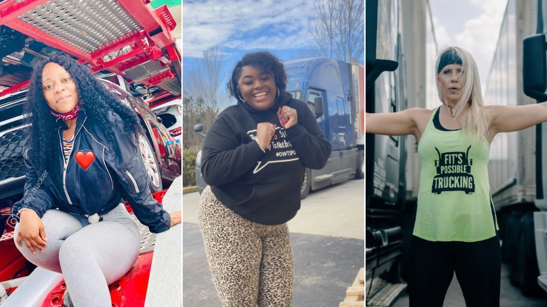 Female truckers have become TikTok influencers, and they're changing the  transportation game