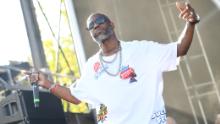 Rapper DMX performs onstage during the 10th Annual ONE Musicfest at Centennial Olympic Park on September 8, 2019, in Atlanta. 