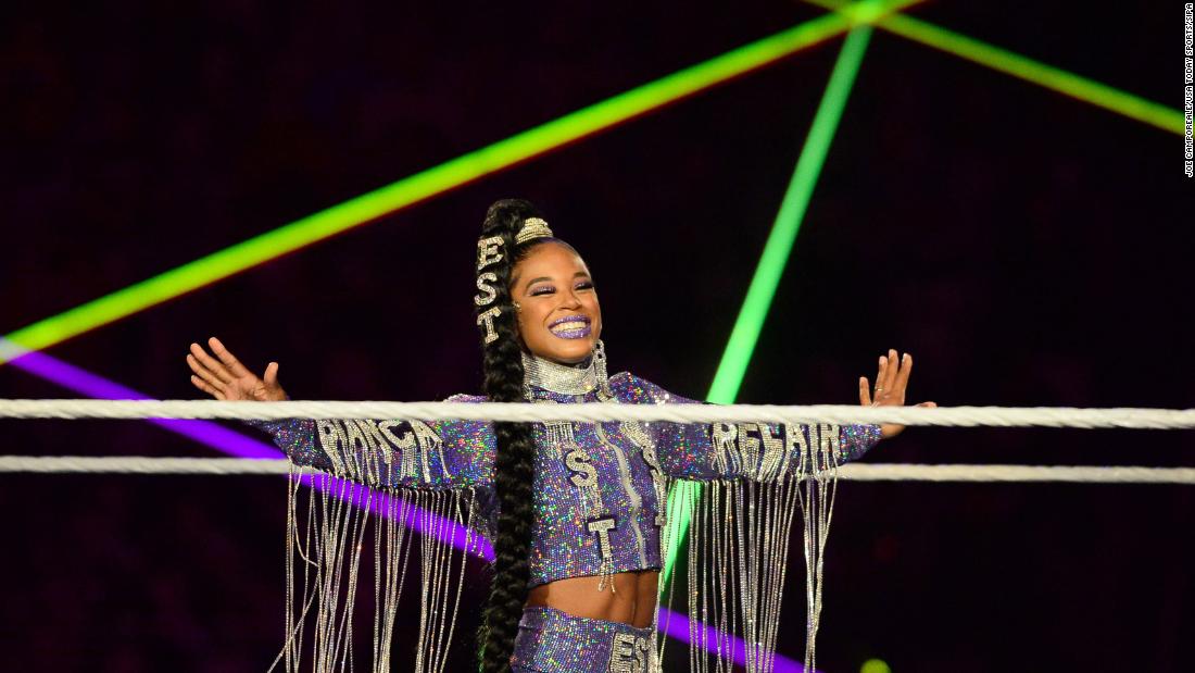 WWE stars Bianca Belair and Sasha Banks make history as first Black