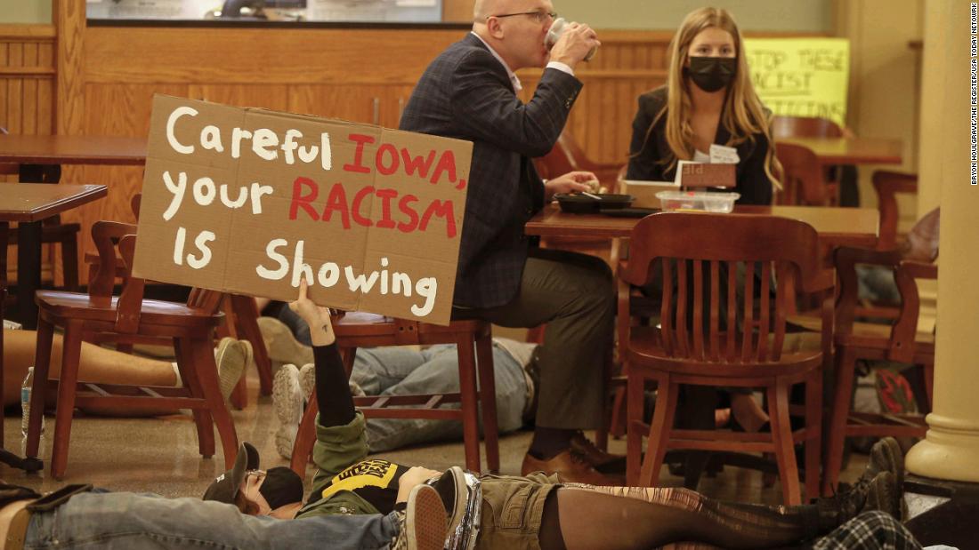 Fact check: How a group of right-wingers spread a lie that Black Lives Matter stormed Iowa's Capitol