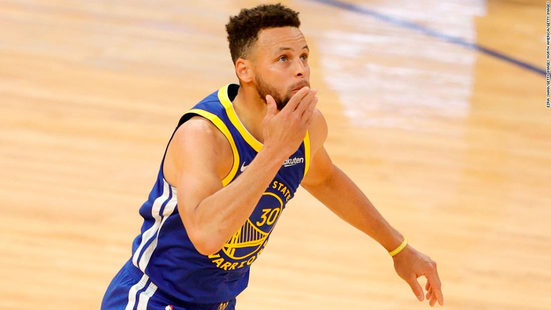 Steph Curry Golden State Warriors' alltime record point scorer
