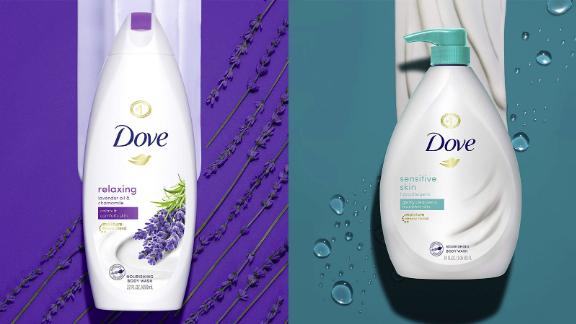 Dove Body Wash and Hair Care