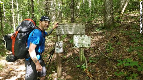 Despite his Parkinson&#39;s disease, this man aims to hike the entire Appalachian Trail