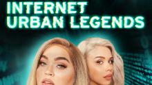 (From left) Loey Lane and Eleanor &quot;Snitchery&quot; Barnes are the hosts of the Spotify series &quot;Internet Urban Legends.&quot; 