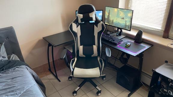 This cheap gaming chair has become my ultimate WFH accessory