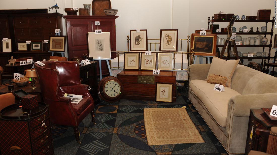 Madoff items are ready to be auctioned off in June 2011.