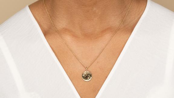 Mejuri zodiac necklace