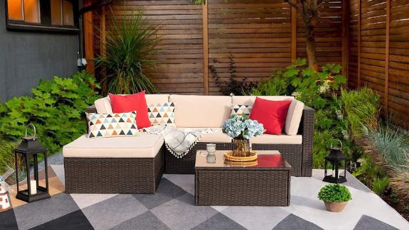 Devoko 5-piece patio furniture set